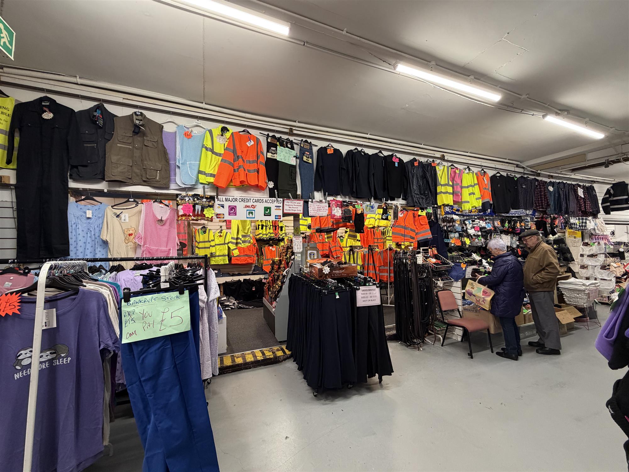 ESTABLISHED WORKWEAR / CLOTHING RETAIL BUSINESS