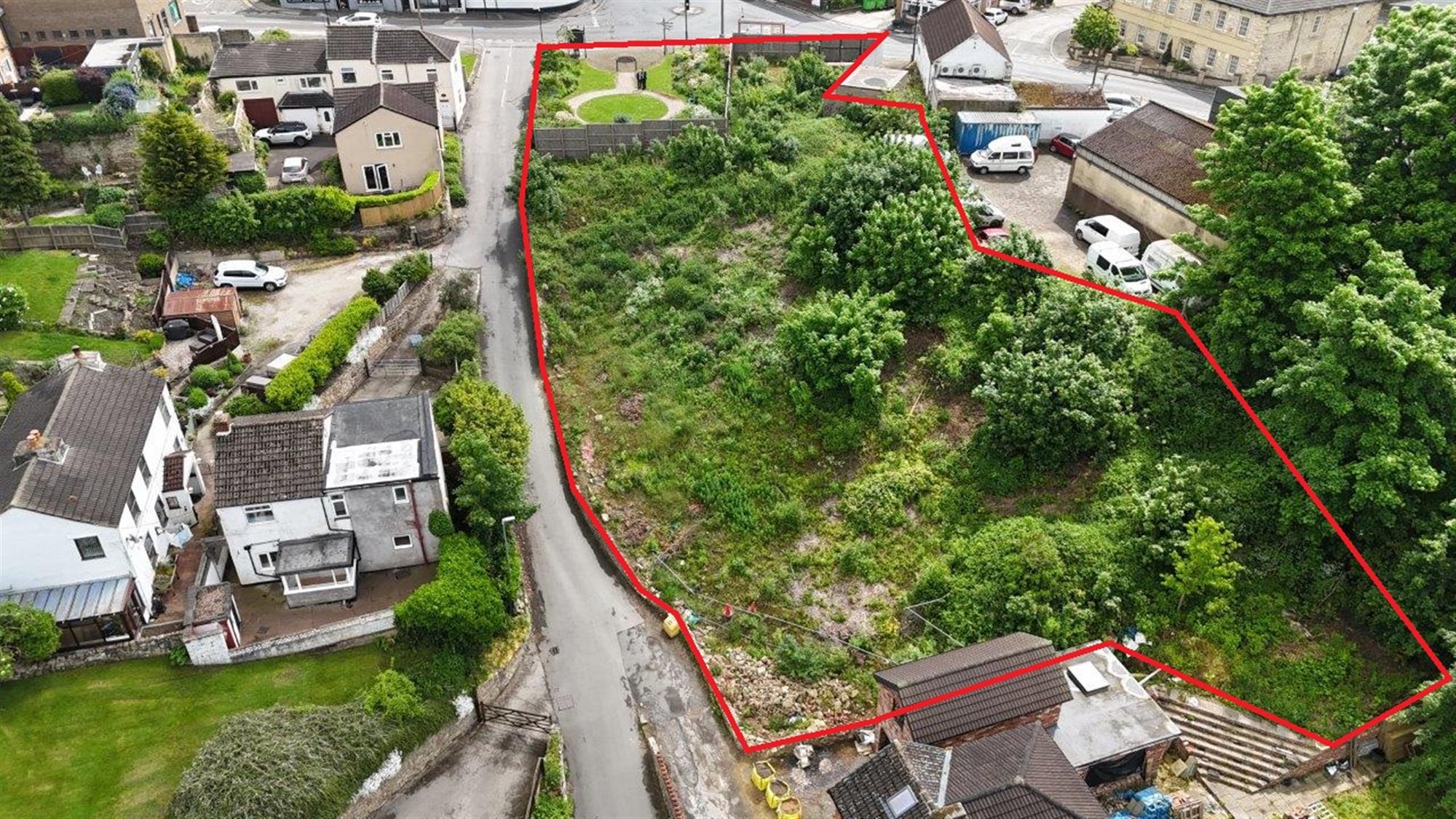 SITE WITH PLANNING FOR FIVE DWELLINGS (0.42 ACRES)