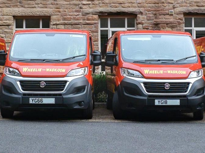 WHEELIE BIN CLEANING BUSINESS