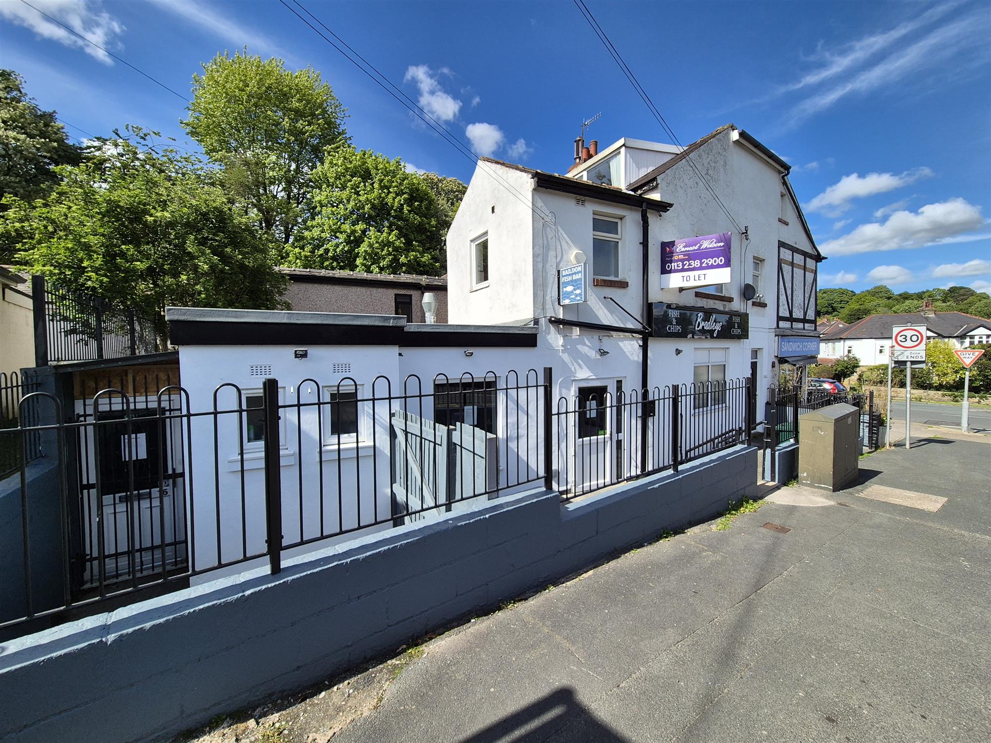 CLOSED FISH AND CHIPS TAKEAWAY